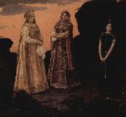 Viktor Vasnetsov Three queens of the underground kingdom 1879 oil painting artist